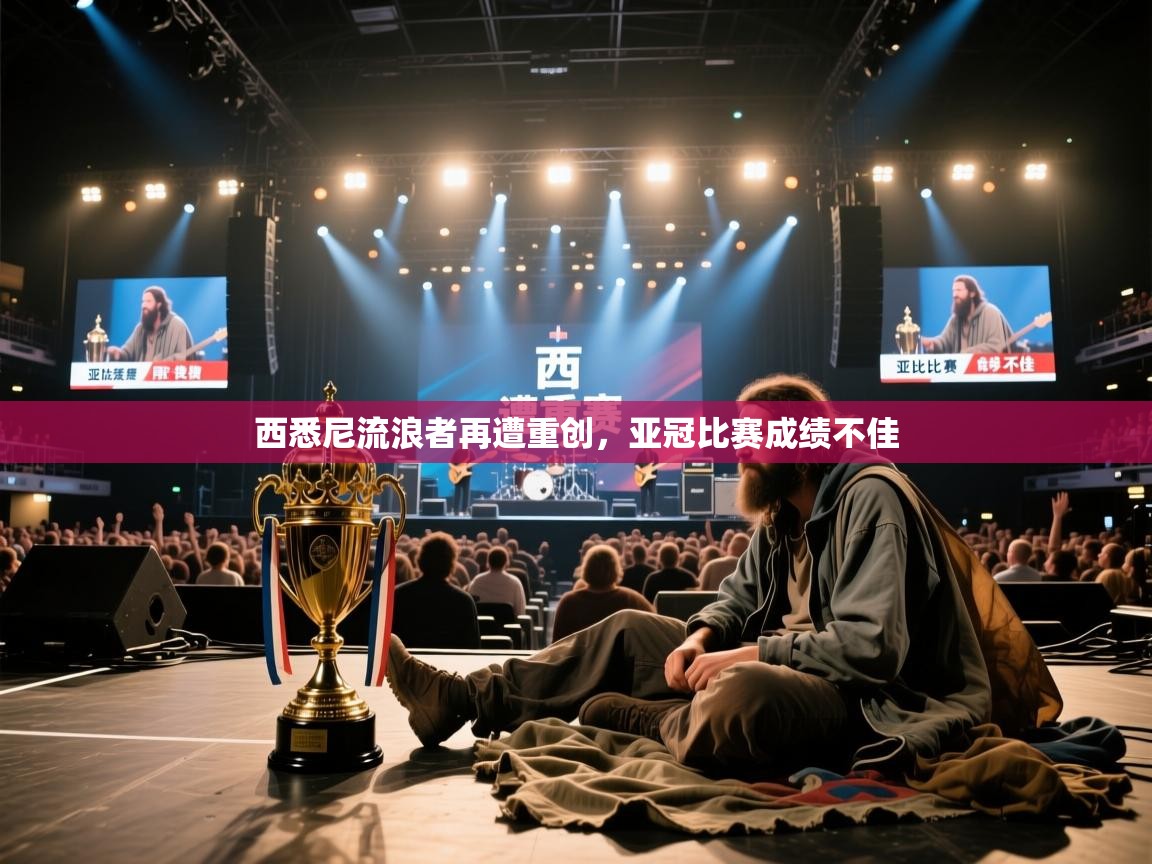 西悉尼流浪者再遭重创，亚冠比赛成绩不佳